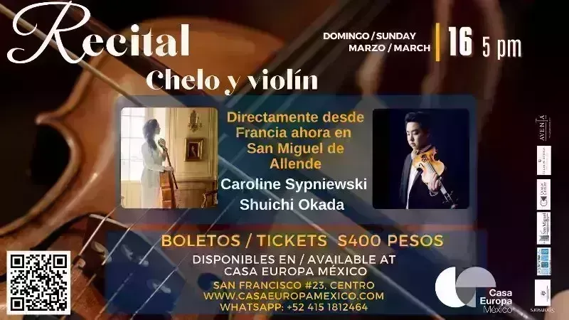 🎻✨ Recital de Chelo y Violín / Cello & Violin Recital ✨🎻