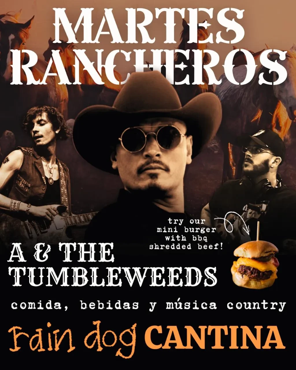 Martes Rancheros with A & the Tumbleweeds