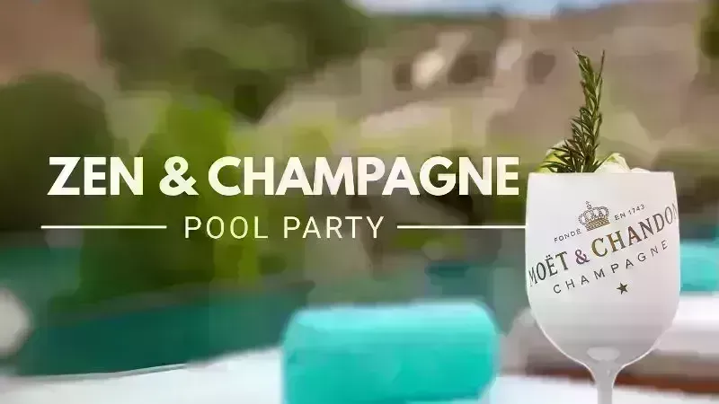 Zen & Champagne - Pool Party by Moët & Chandon