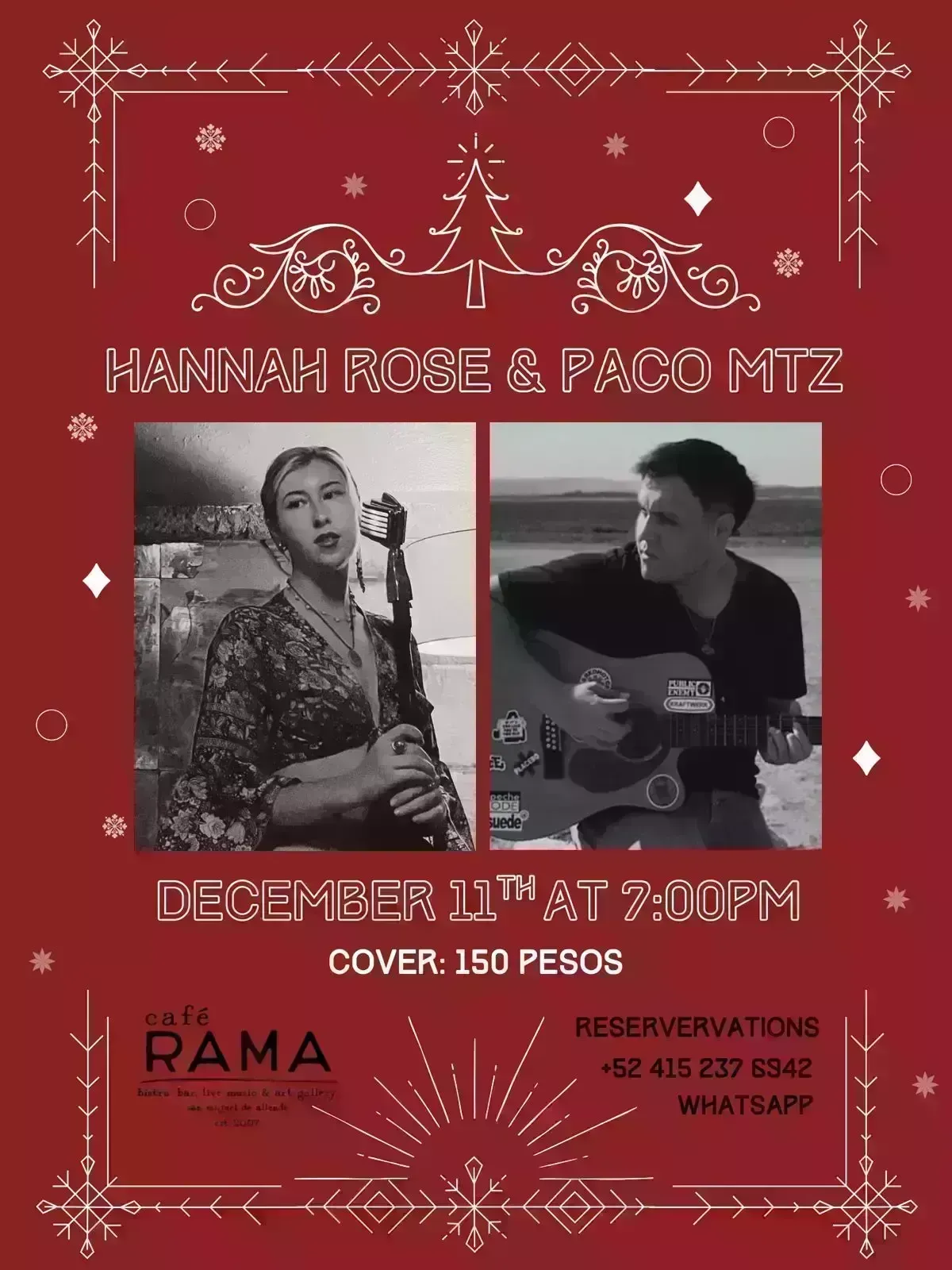 ✨ Hannah Rose & Paco Mtz Live ✨