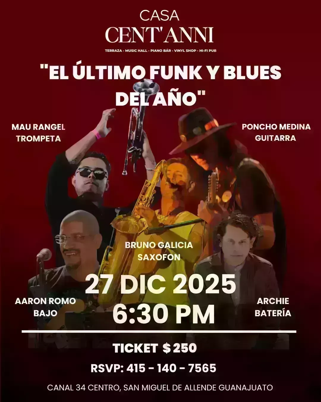 "El Último Funk y Blues del Año"