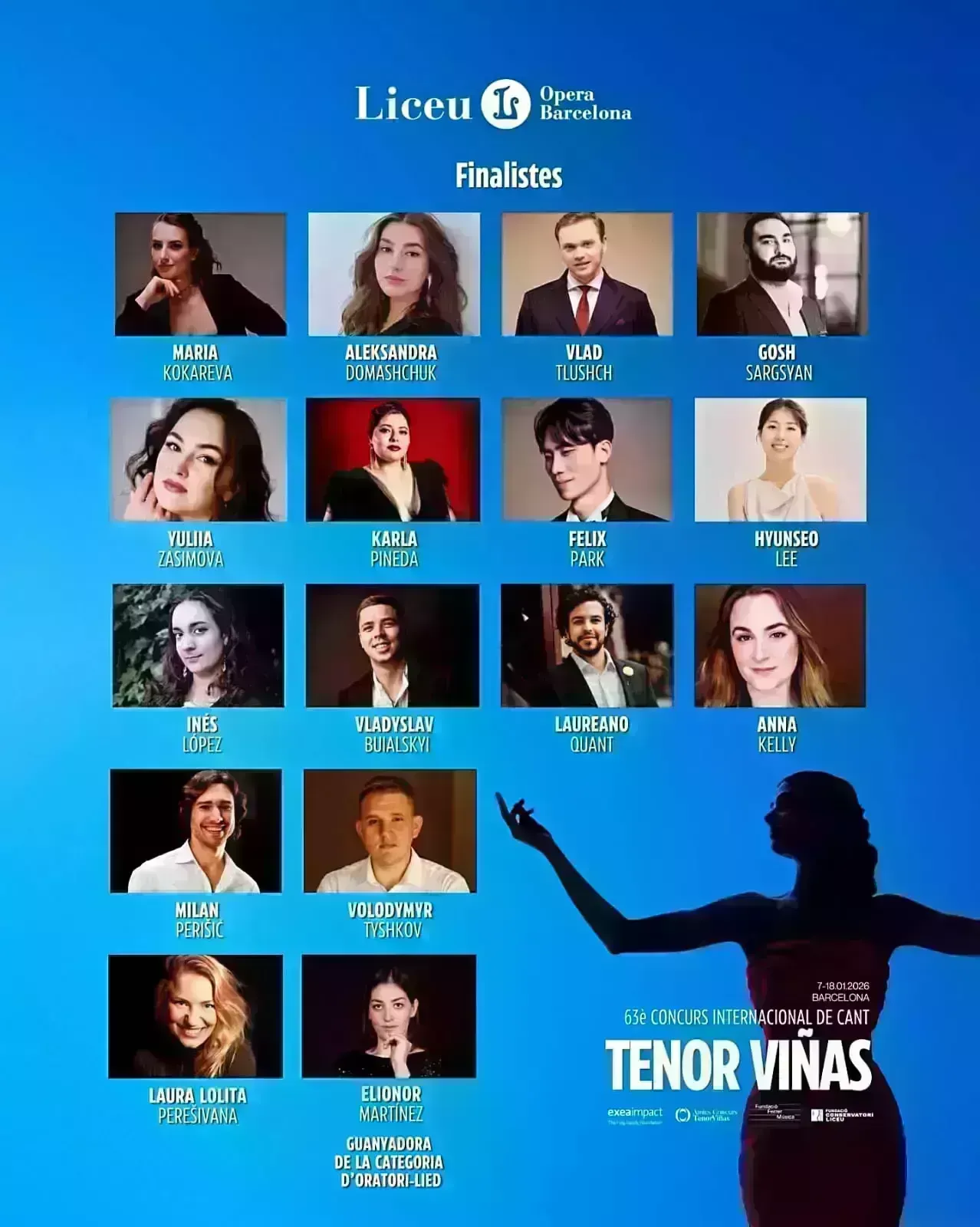 63rd Tenor Viñas International Singing Competition Finals