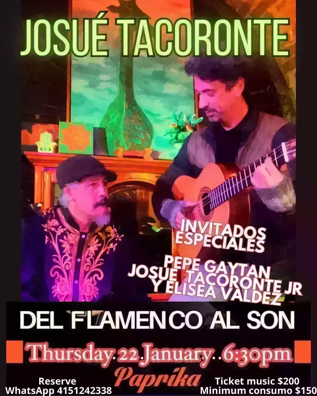 Josué Tacoronte: Del Flamenco al Son