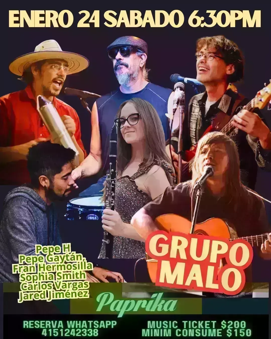 Grupo Malo at Paprika