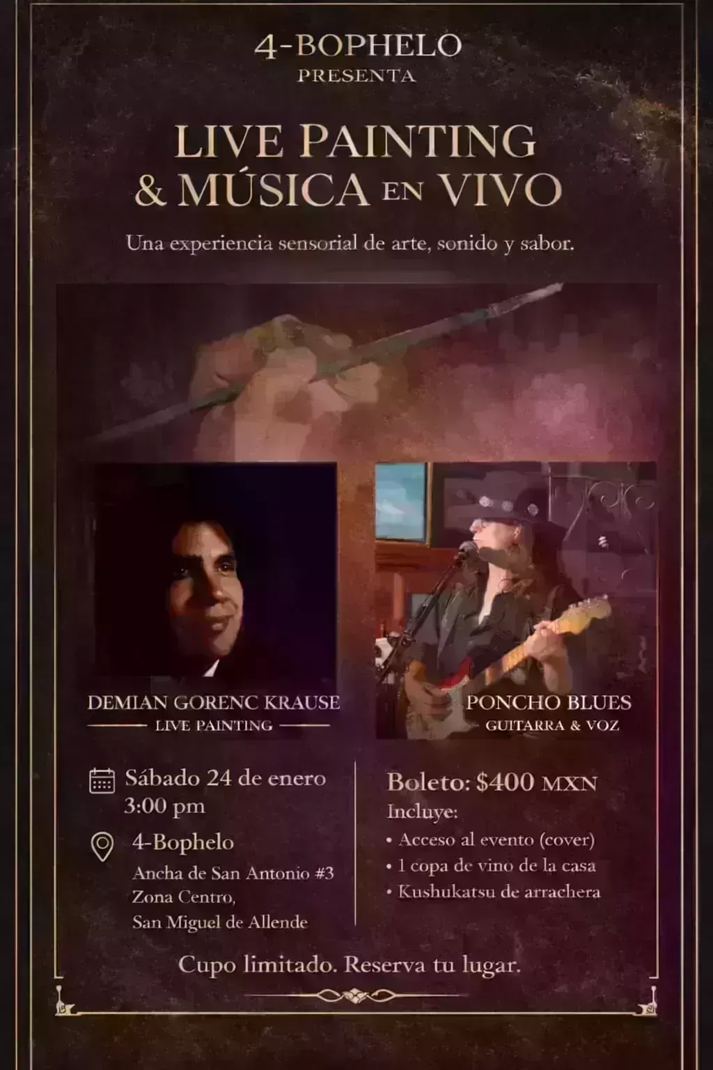 Live Painting & Música en Vivo