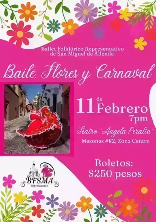 Baile, Flores y Carnaval