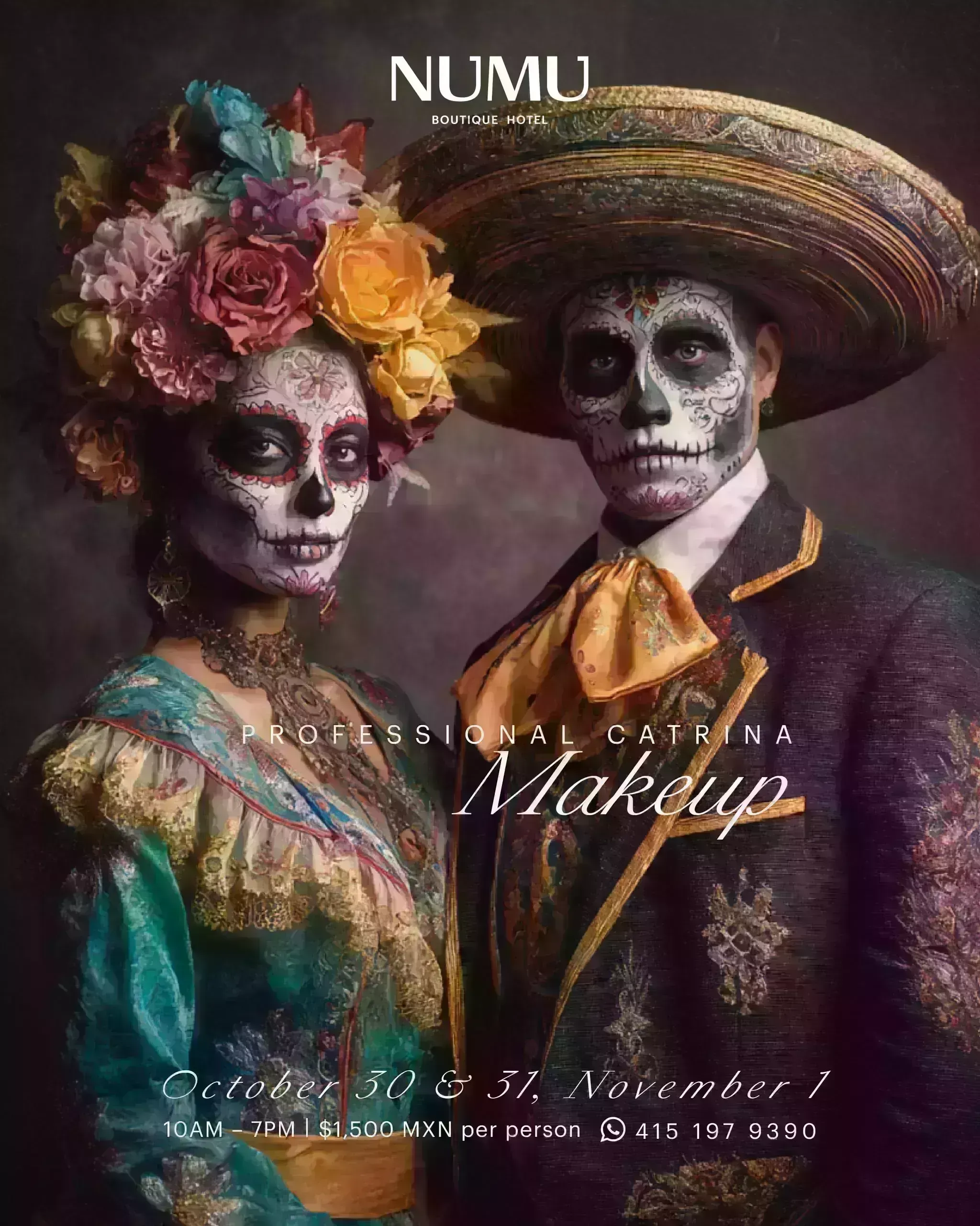 Professional Catrina makeup