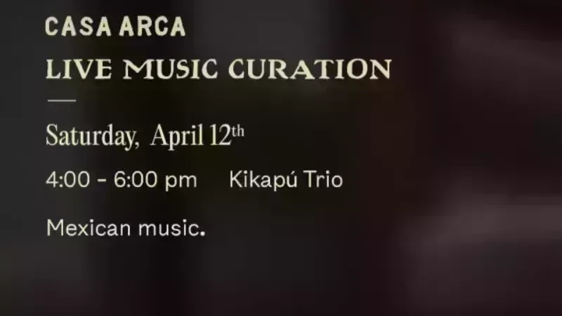 Live Music Curation: Kikapú Trio