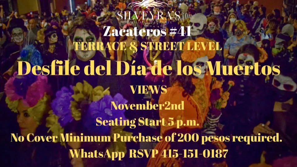 Vistas del desfile de Catrina
