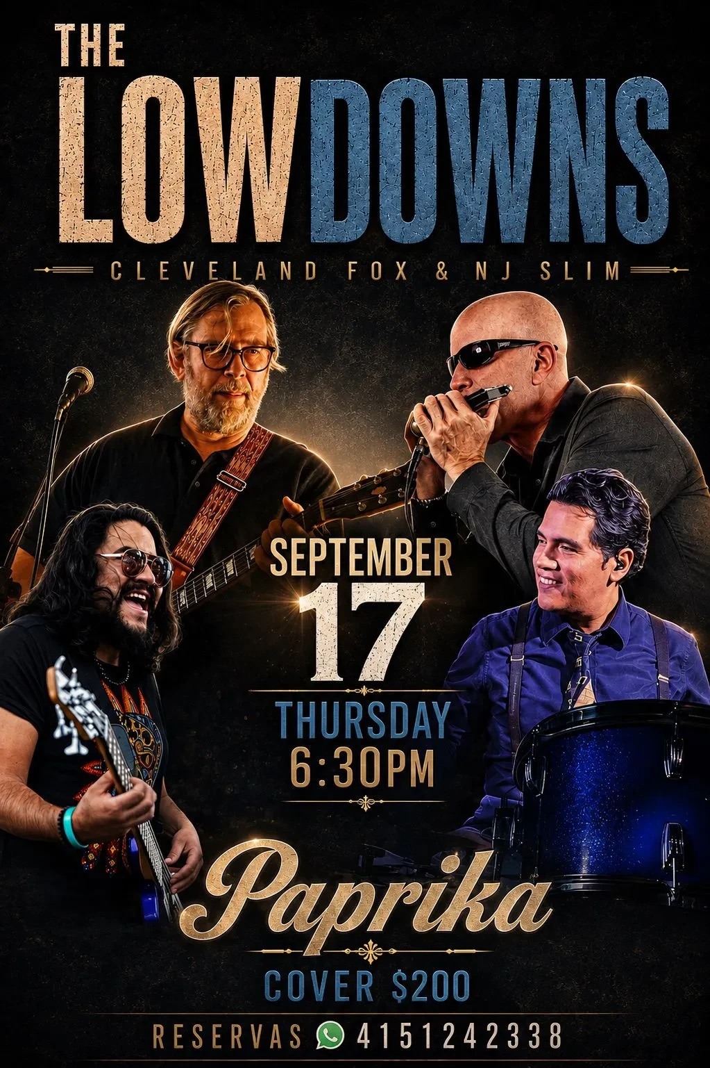 The Lowdowns: Cleveland Fox & NJ Slim