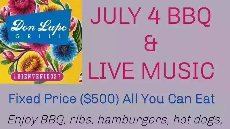 July 4 BBQ & Live Music