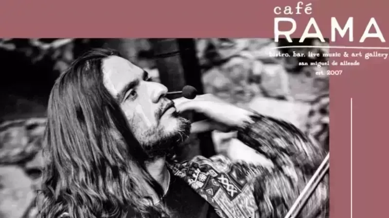 David Mendoza solo show live at Café Rama