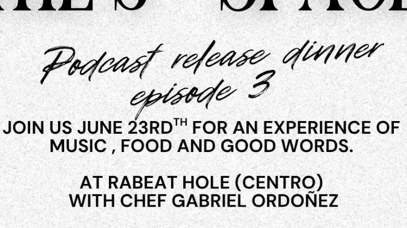 Podcast Release Dinner - Episode 3 -at the Rabeat