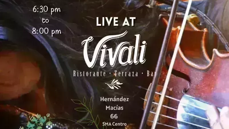 Música en vivo en Restaurante Bar VIVALI