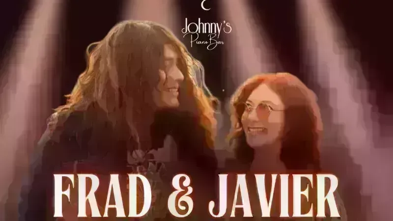 Frad & Javier at Johnny's Piano Bar