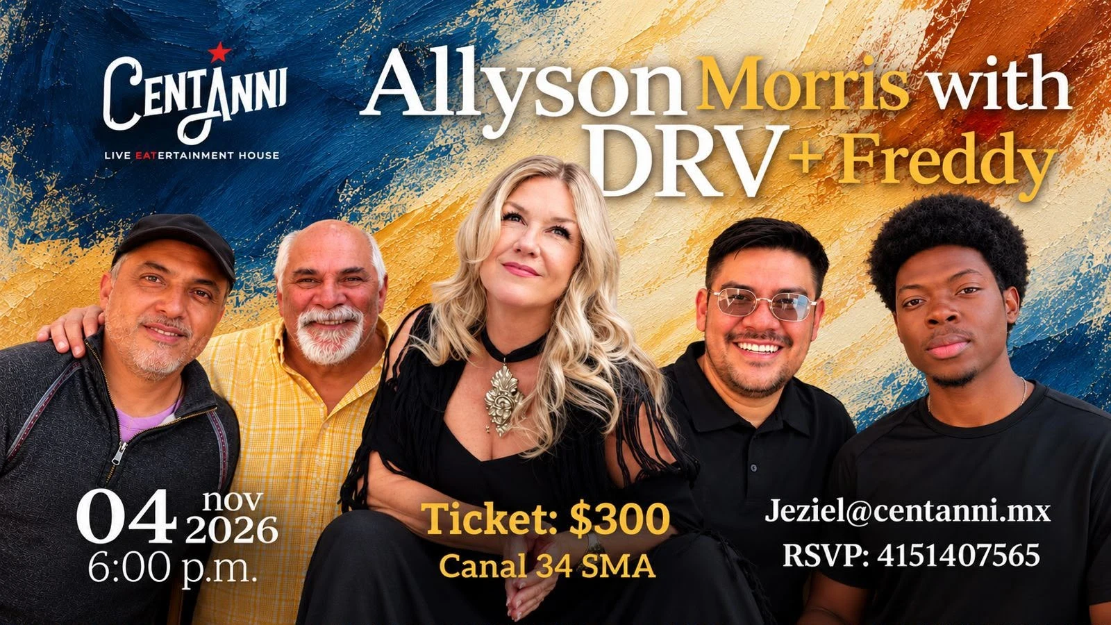 Allyson Morris with DRV + Freddy
