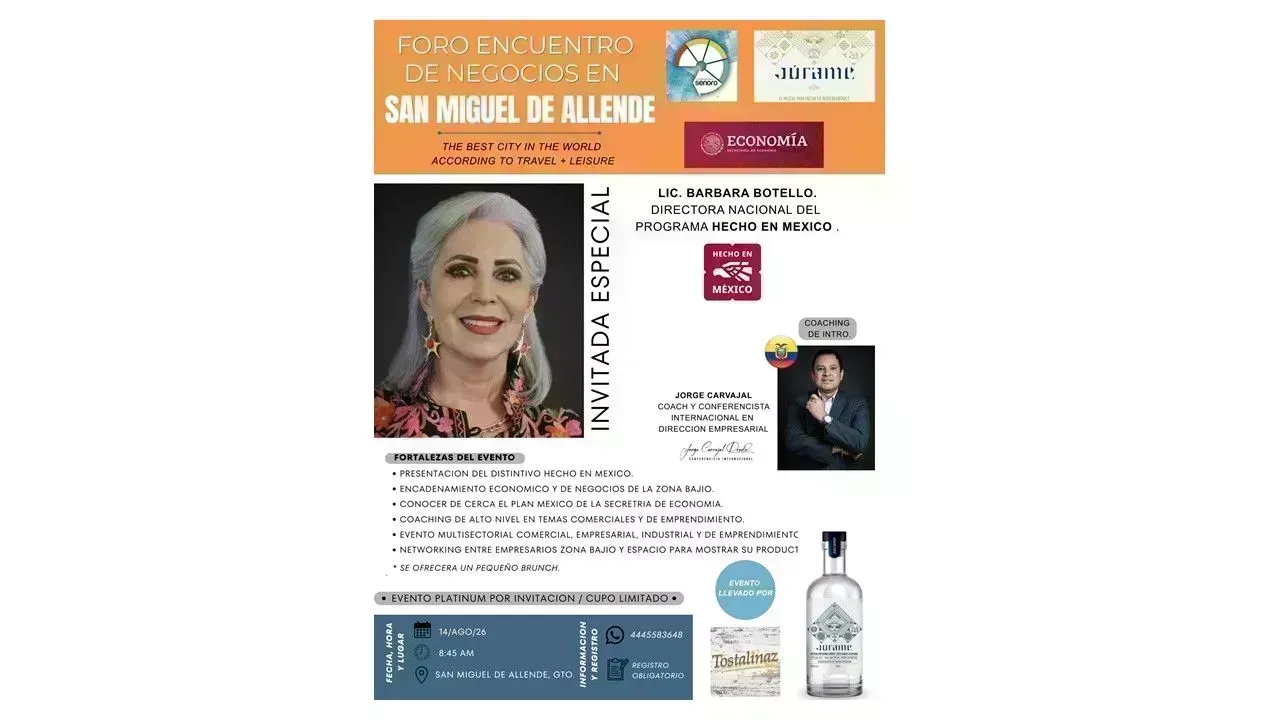 Foro de Negocios en San Miguel de Allende