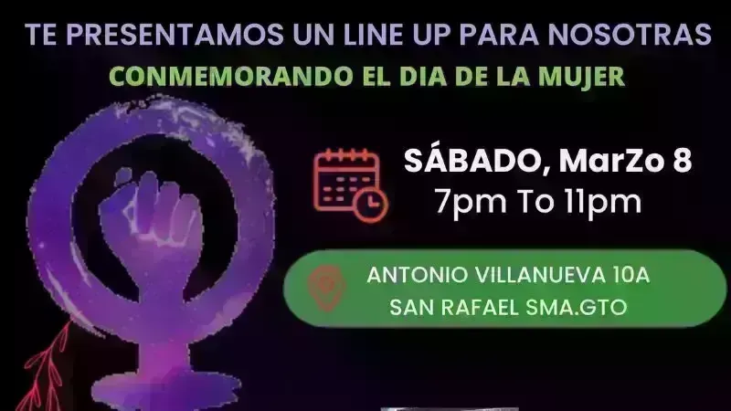 Line Up Para Nosotras - Después de la Marcha