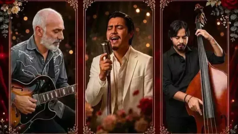 Boleros – Federico Azuz, Yala Torres y Ricardo Urbina en Paprika