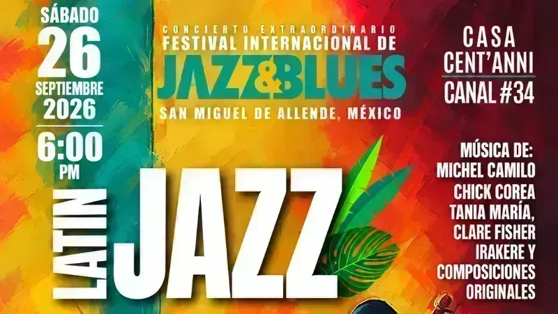 🎷 ¡SAN MIGUEL DE ALLENDE SE VISTE DE JAZZ! 🎶