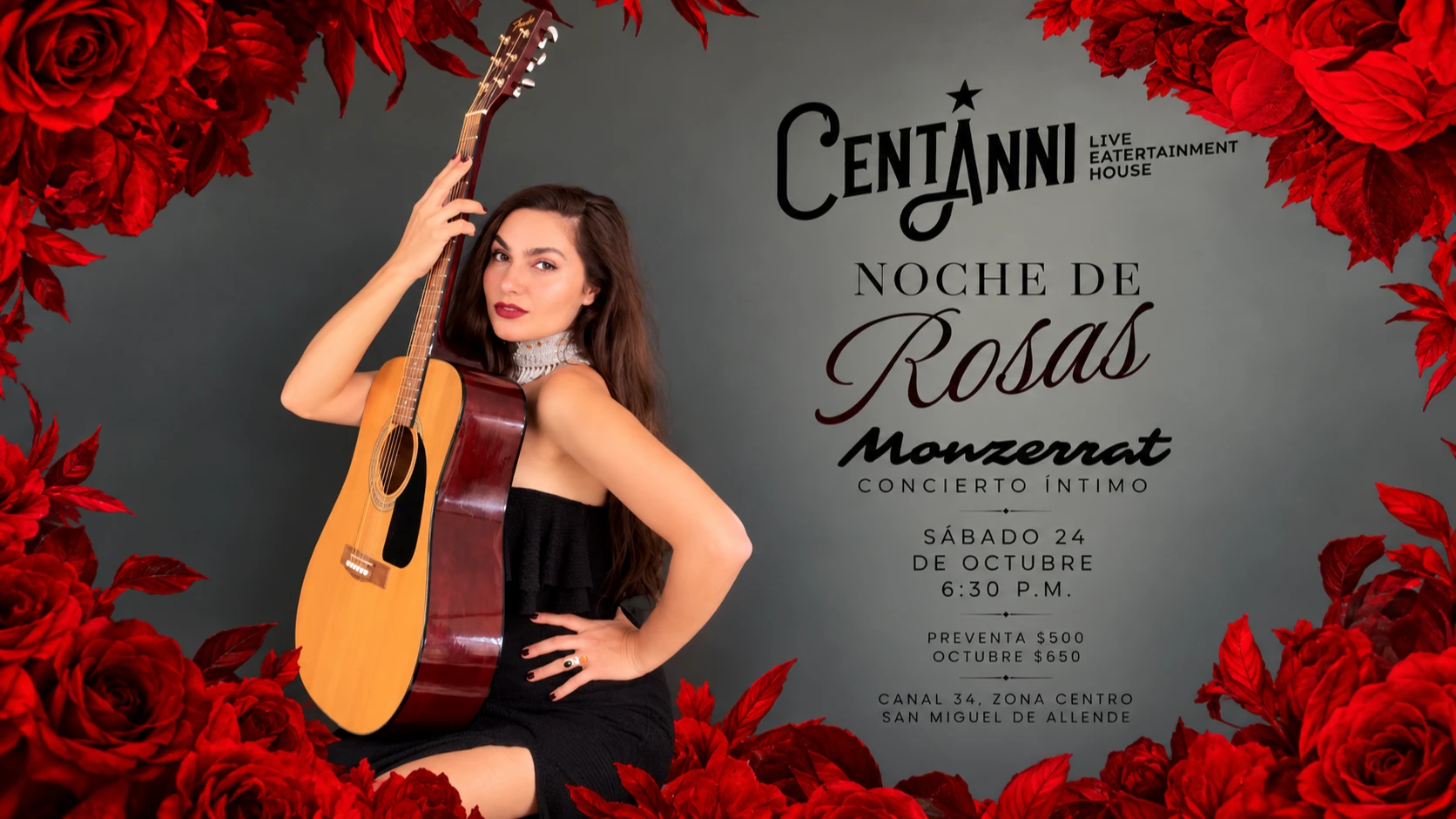 🌹 NOCHE DE ROSAS | MONZERRAT