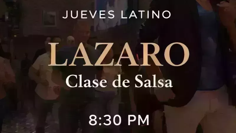 Lazaro Salsa Class – Jueves Latino at Centanni