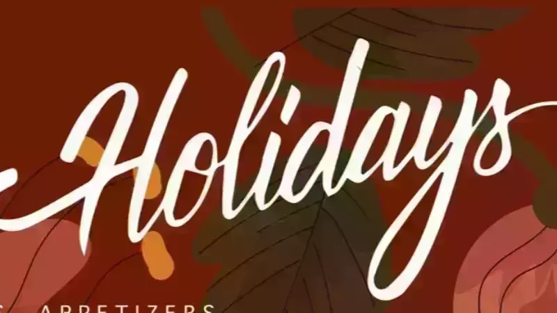 Hortus — 24 & 25 December Seasonal Menu for the Holidays