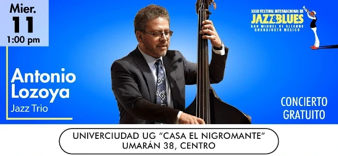 Educational Concert with Antonio Lozoya Jazz Trio