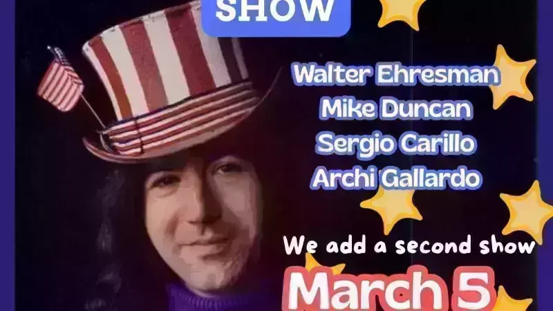 It's the "Somos Una Banda Americana?" Show!
