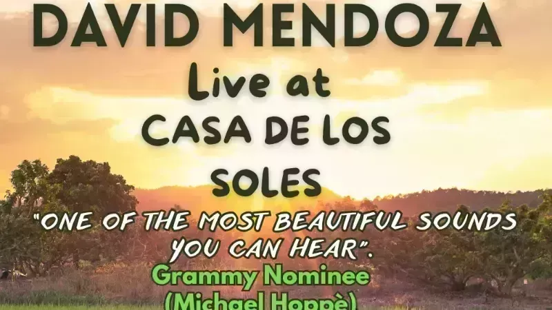 David Mendoza live at Casa de Los Soles