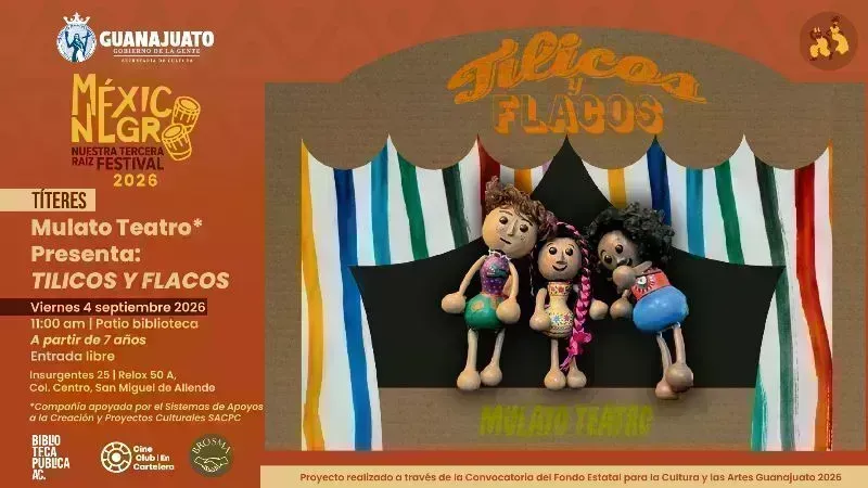 Festival México Negro | Mostrar Infantil de Títeres: Mulato Teatro Presenta Tilicos Flacos