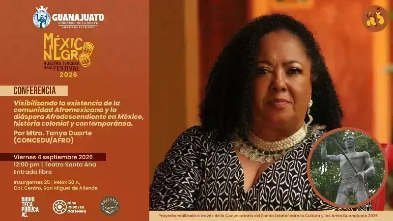 FESTIVAL MÉXICO NEGRO | Conferencia “Visibilizando la existencia de la comunidad Afromexicana y la diáspora Afrodescendiente en México, historia colonial y contemporánea”