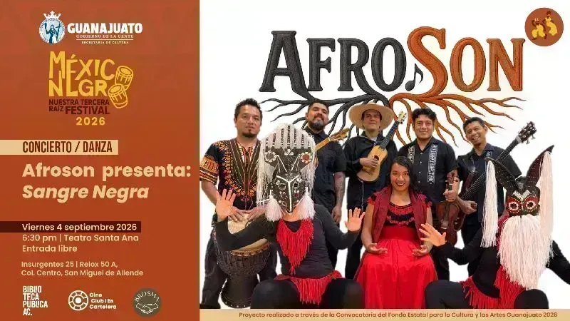 Festival México Negro | Música y Danza: Afroson presenta Sangre Negra