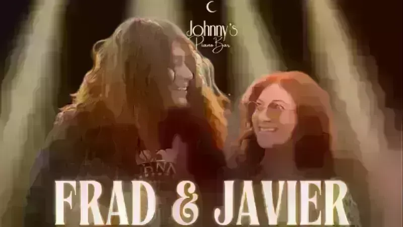 Frad & Javier at Johnny's Piano Bar
