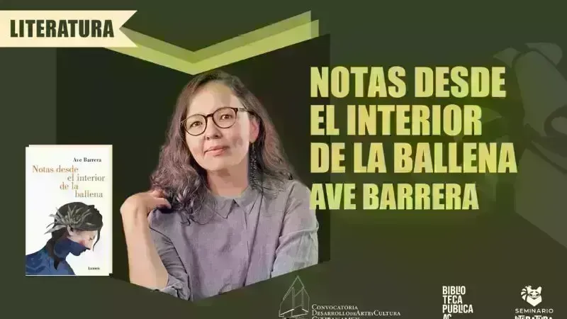 Seminario de Literatura: “Notas desde el interior de la ballena” de Ave Barrera