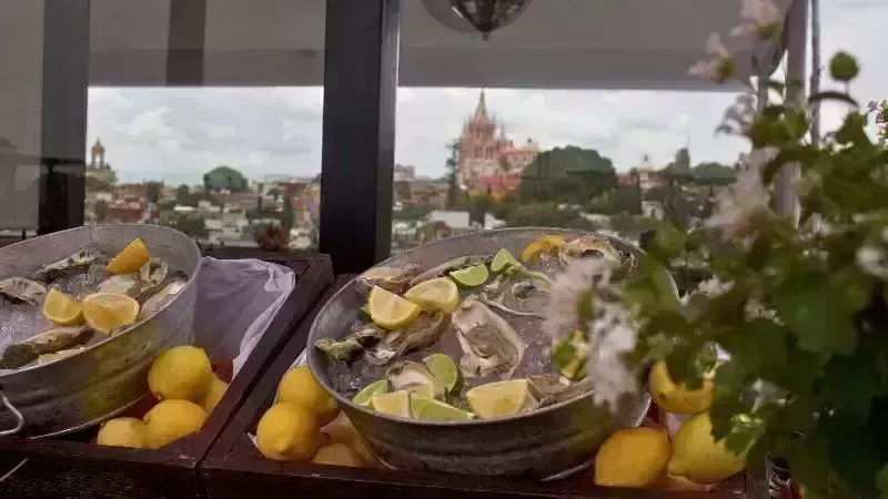 Oyster Bar at Luna Rooftop