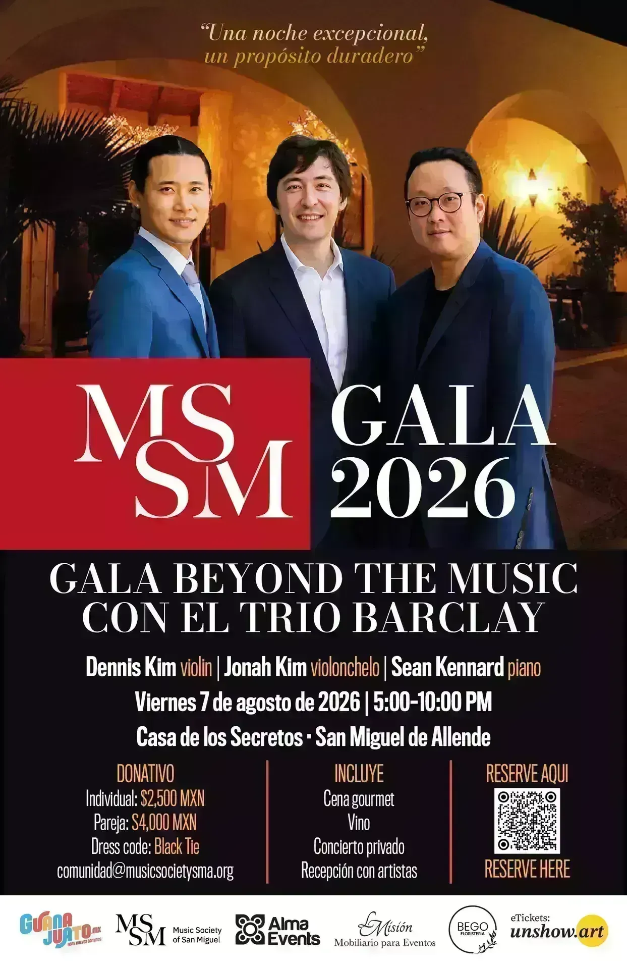 GALA MSSM 2026 – BEYOND THE MUSIC