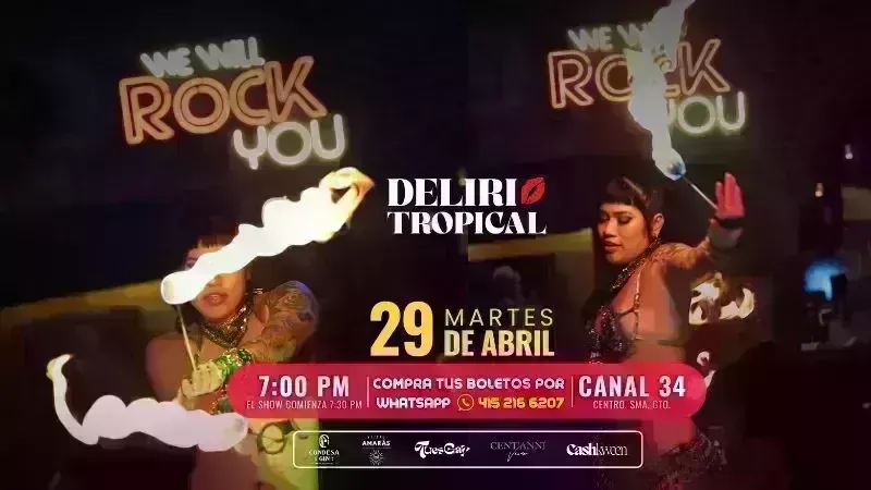 Delirio Tropical - Cabaret & Burlesque Show