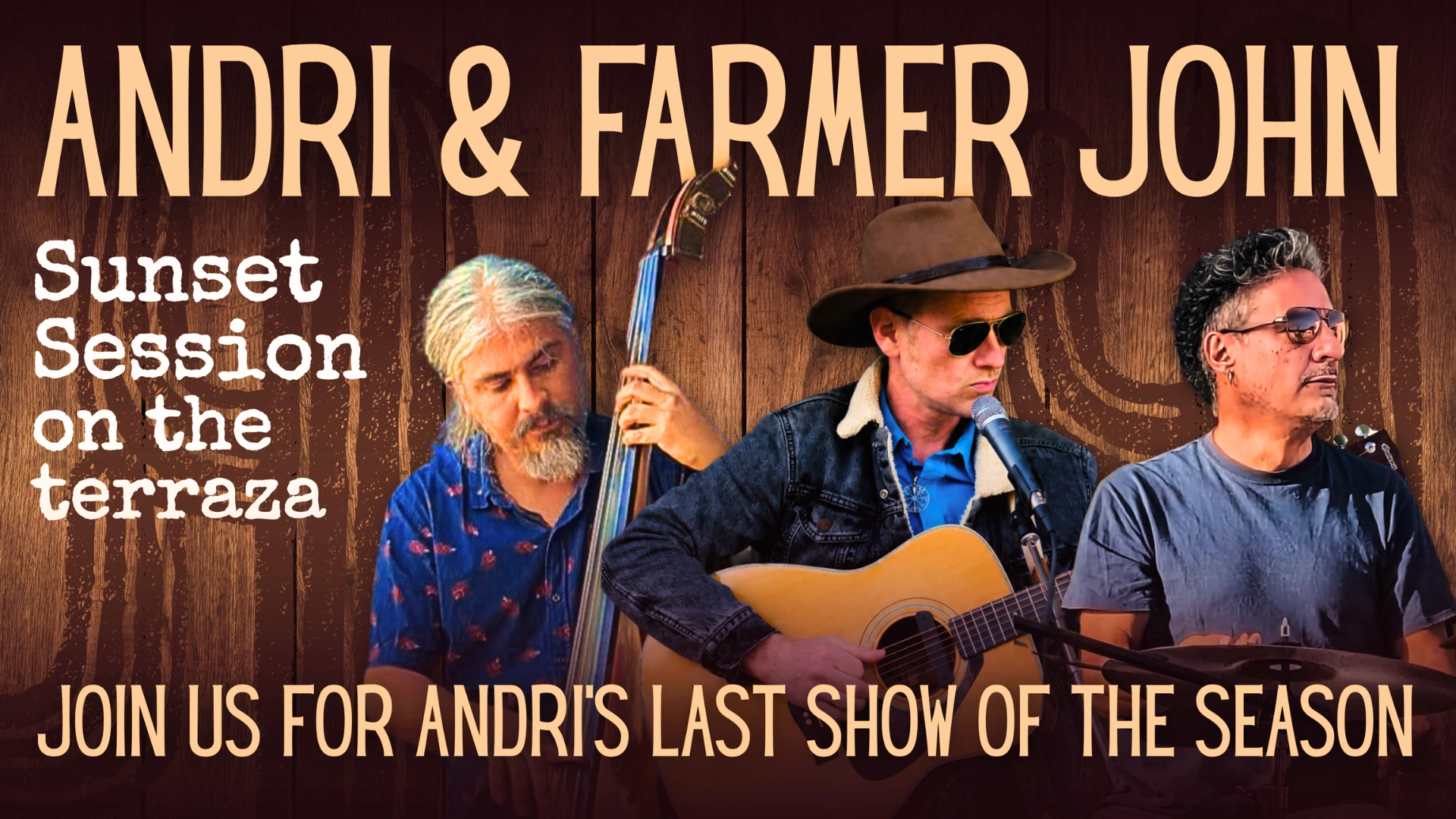 Sunset Session with Andri & Farmer John on the Raindog Terraza