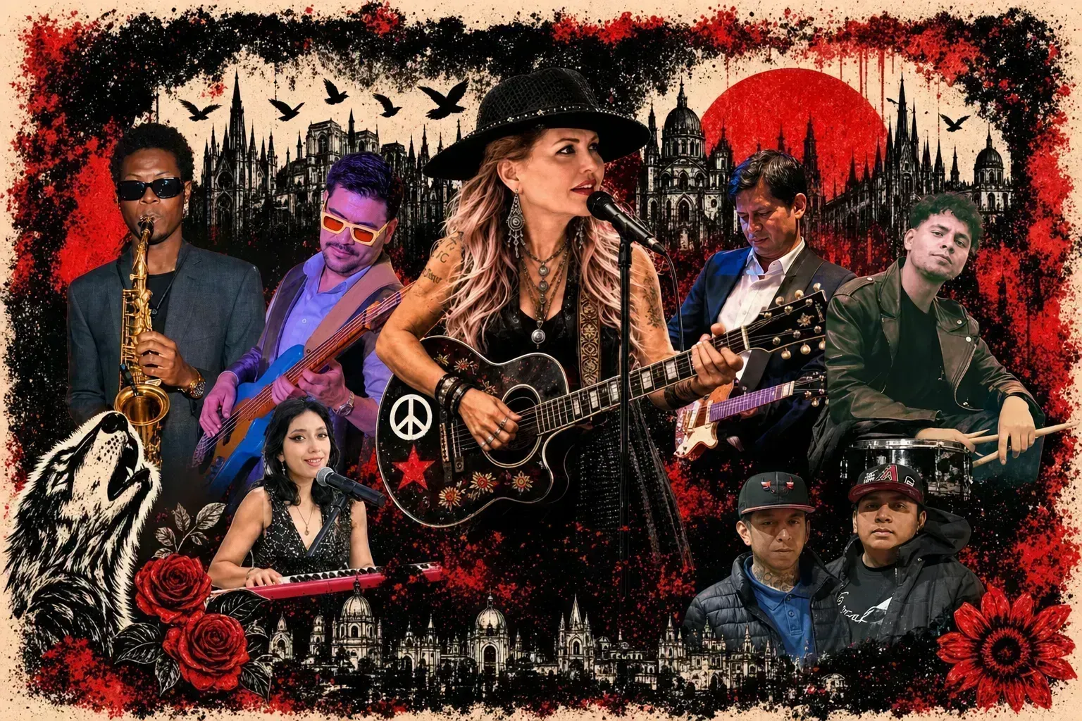 Crystal and Her Dissidants with Special Guest Stars PSS Klan