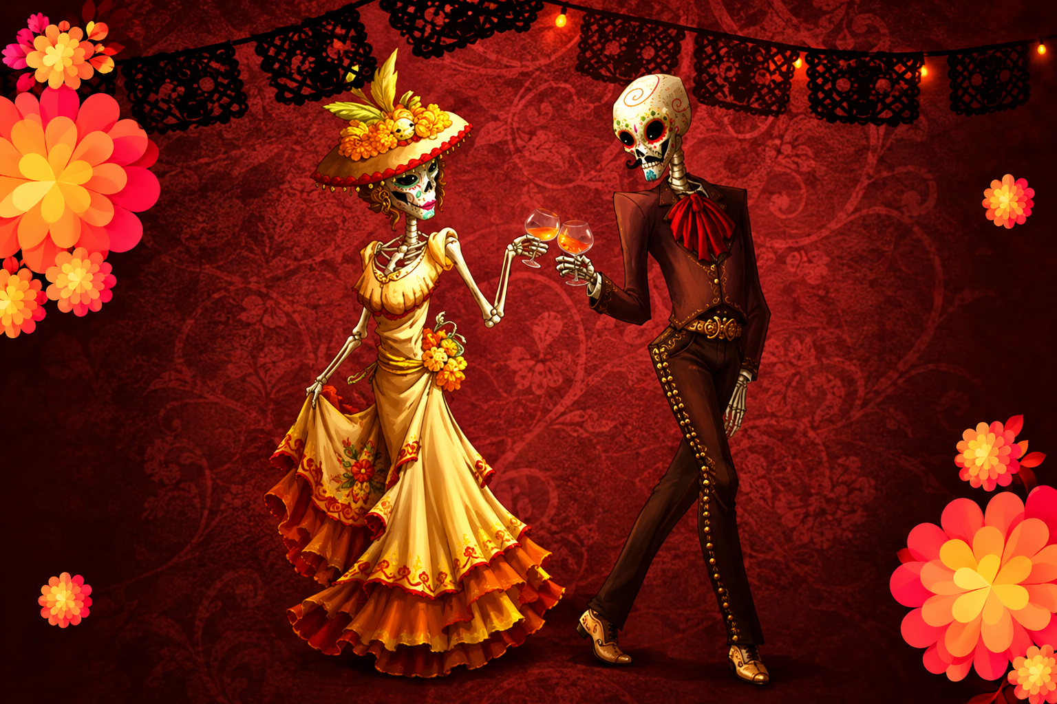 Catrinas Dancing Night