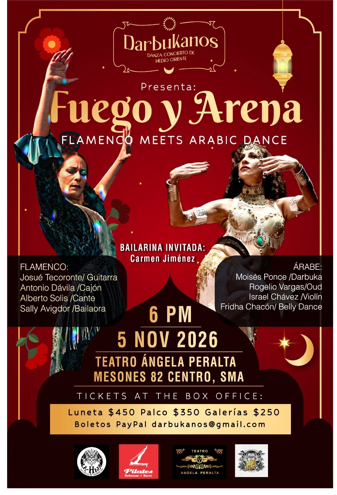 Fuego y Arena: Flamenco Meets Arabic Dance