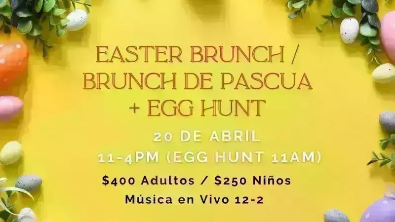 Easter Brunch + Egg Hunt