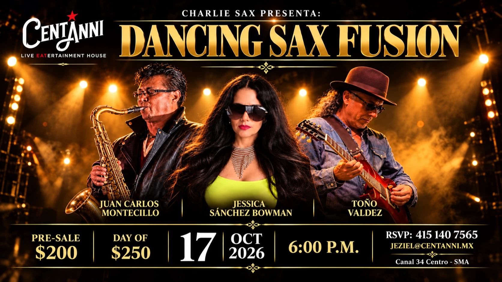 DANCING SAX FUSION | An experience you live, feel, and remember.