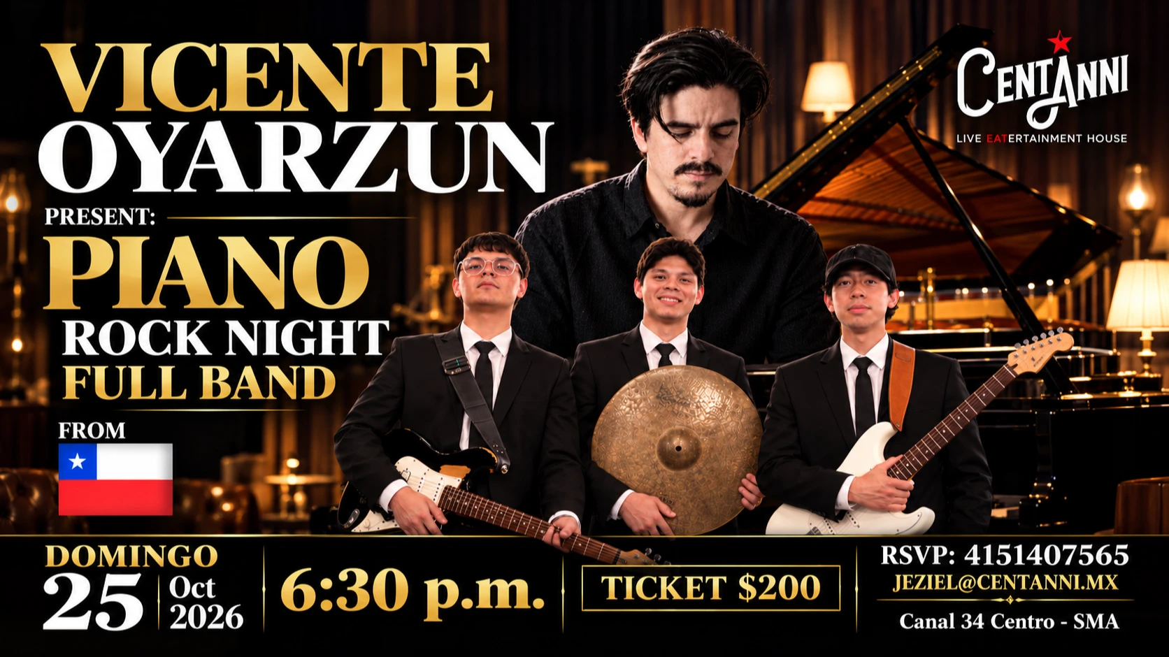 PIANO ROCK NIGHT FULL BAND