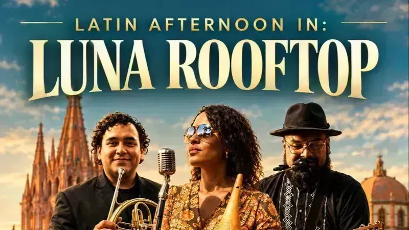Tarde caribeña en Luna Rooftop,