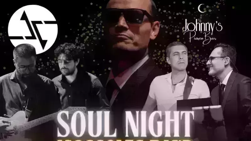 Isoscoles Band presents SOUL NIGHT at Johnny's Piano Bar