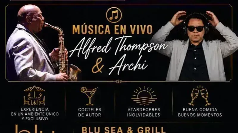 Alfred, Archi and 2x1 tacos @ Blu Sea & Grill!