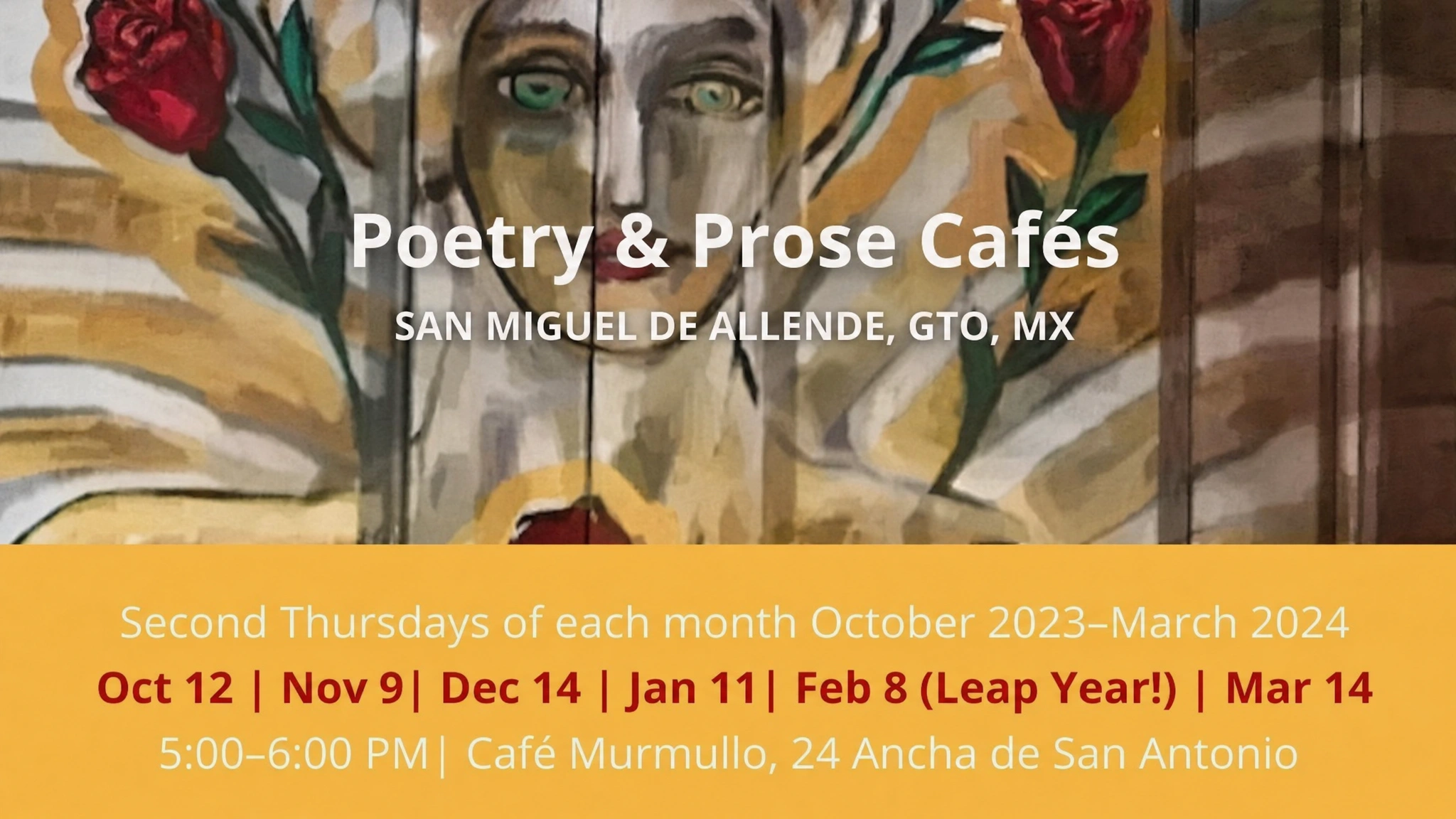 San Miguel Poetry & Prose Cafés